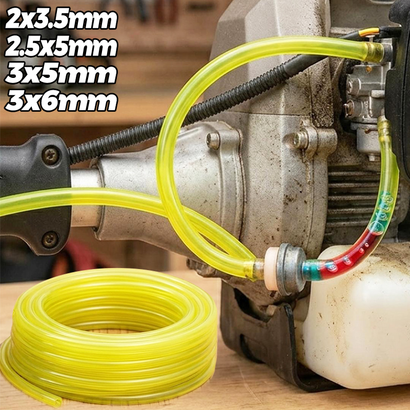 Weed Vaping Accessories - Yellow Fuel Line Hose Set Gas