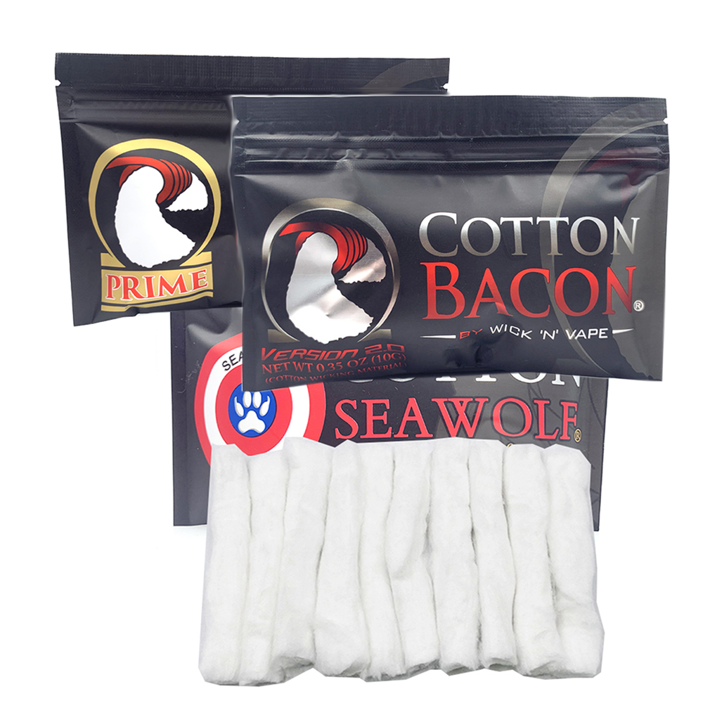2Pack Cotton Bacon Prime Silve - Vaping Goods review and price