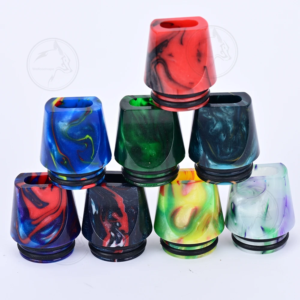 8pcs Wolfcoolvape Atomizer 810 - Drip Tip Resin review and price