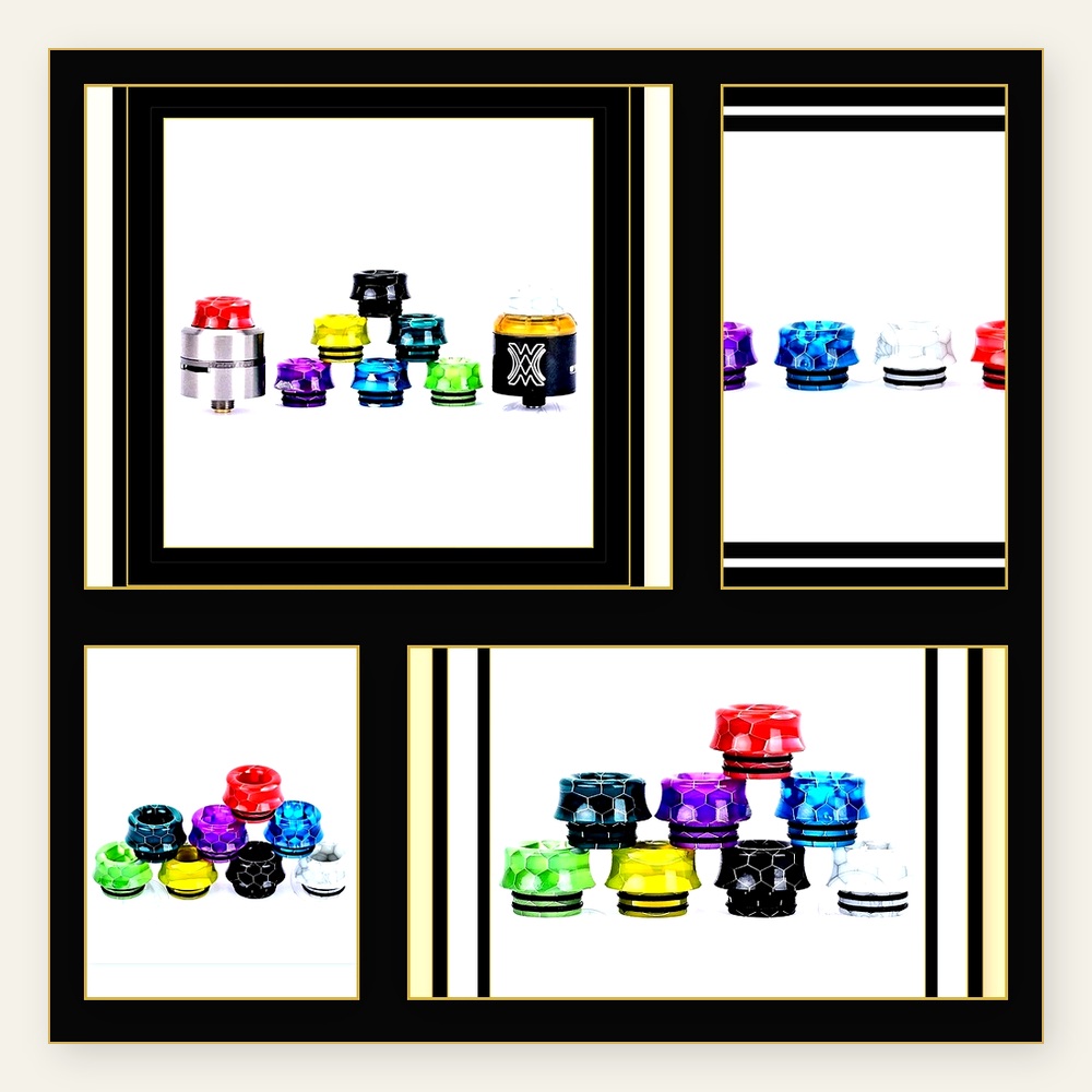 Wolfcool 810 Drip Tip Set – 8  - Drip Tip Resin review and price
